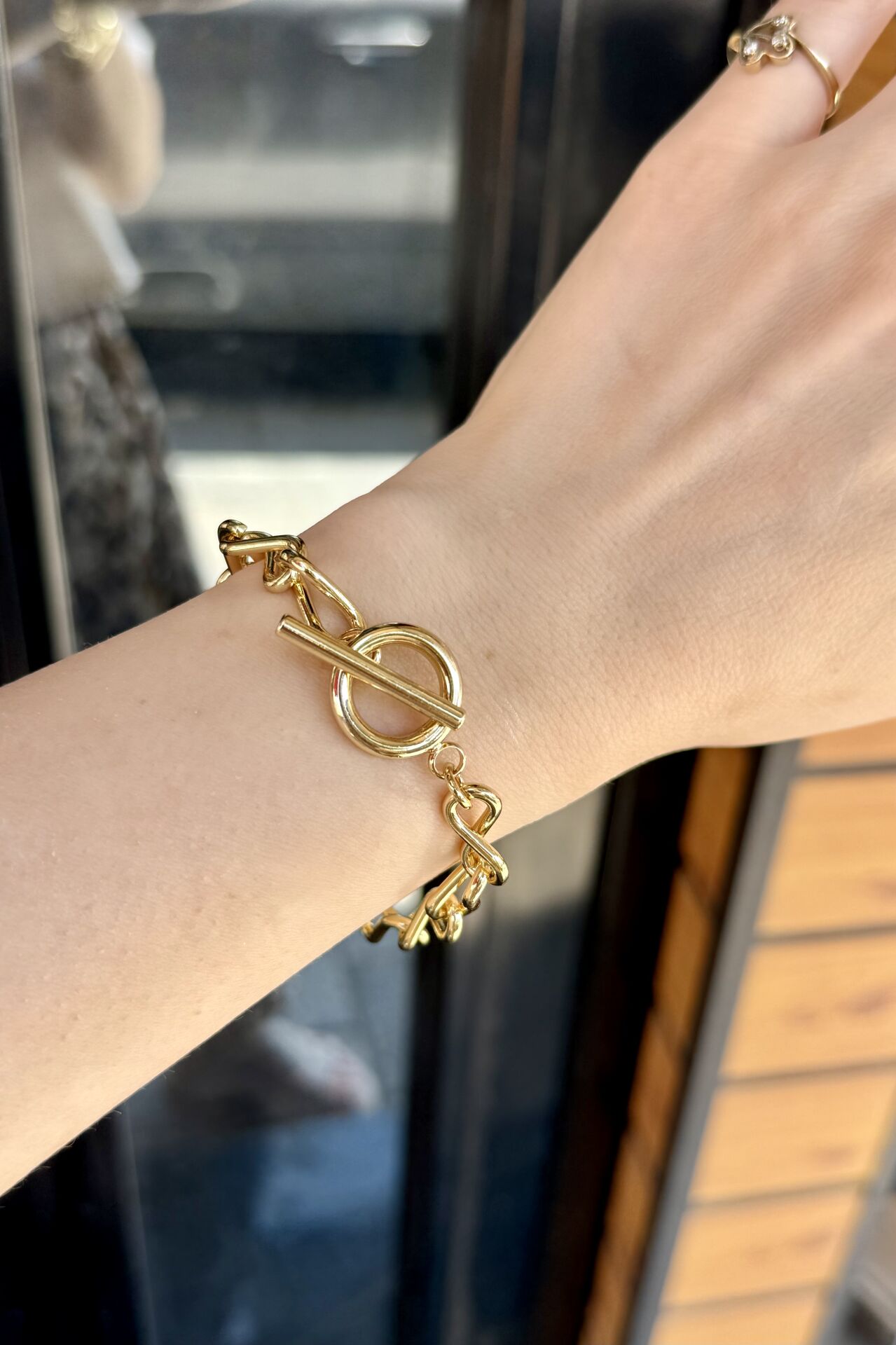 VIP Sonsuzluk Modelli Zincir Bileklik 18 cm 14K