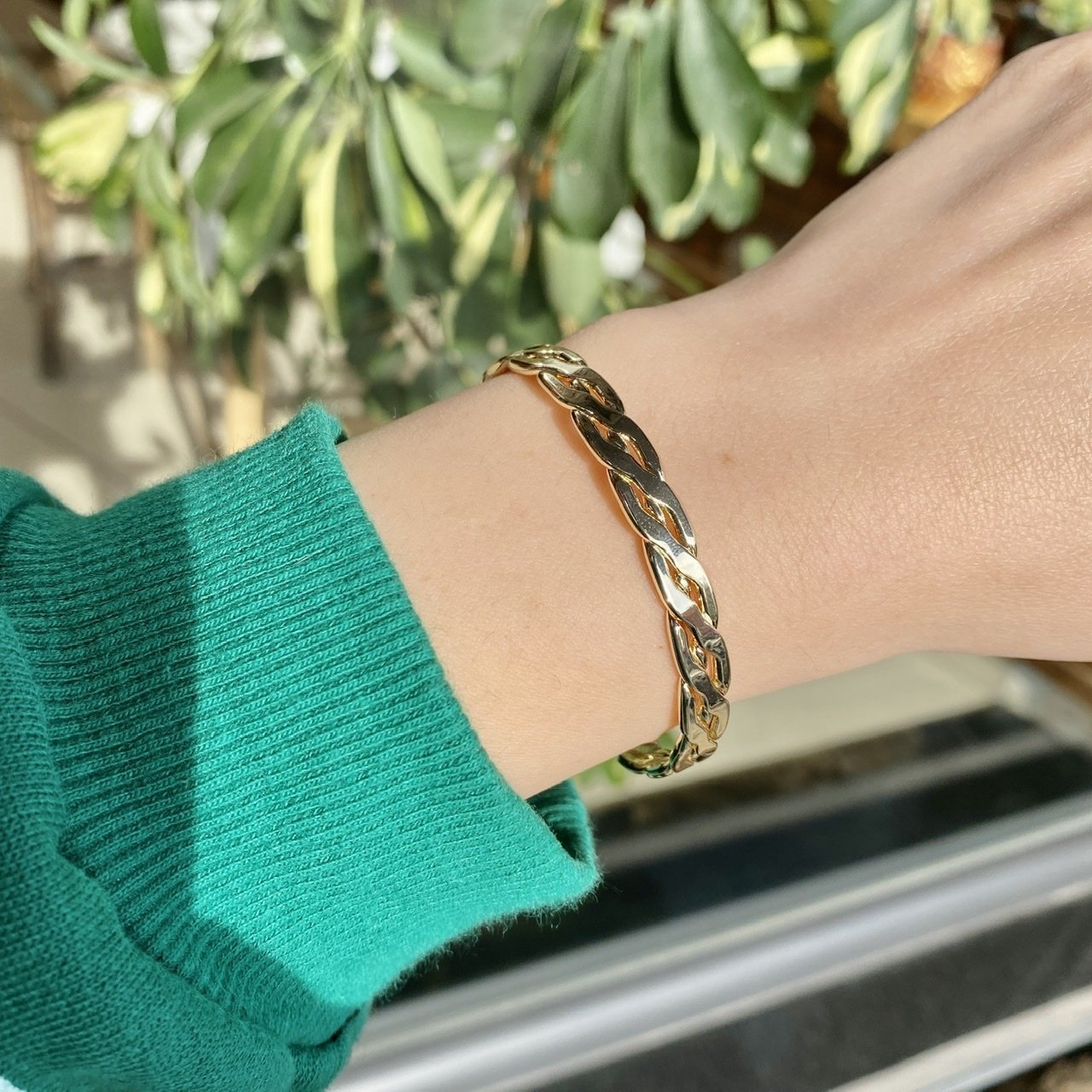 Ayarlanabilir Balık Sırtı Örgü Bileklik