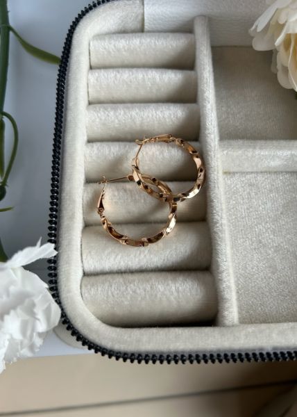 VIP Seri Burgulu Model Halka Küpe