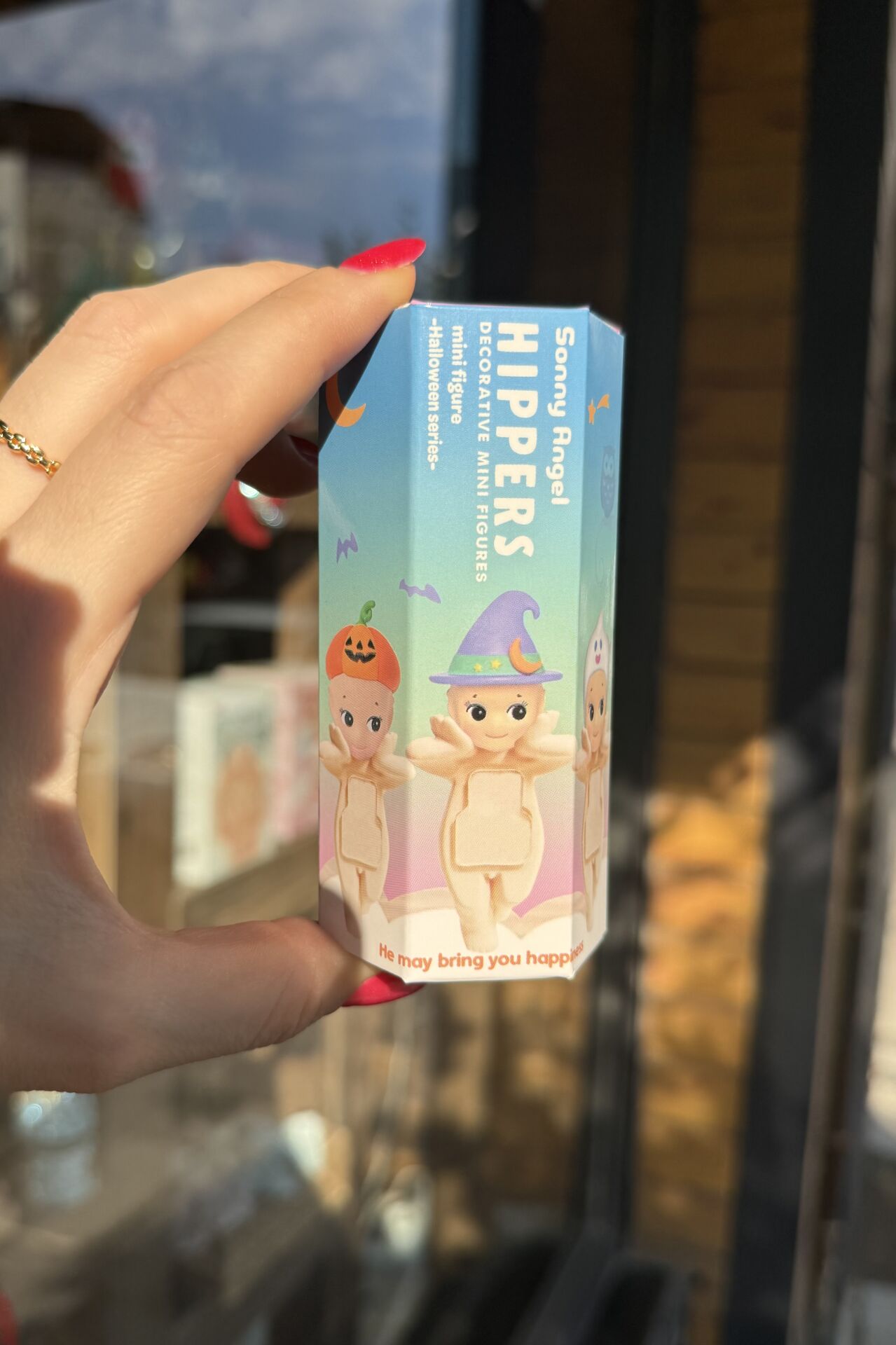 Sonny Angel Hallowen Serisi Telefon Tablet Figürü Süpriz Kutu