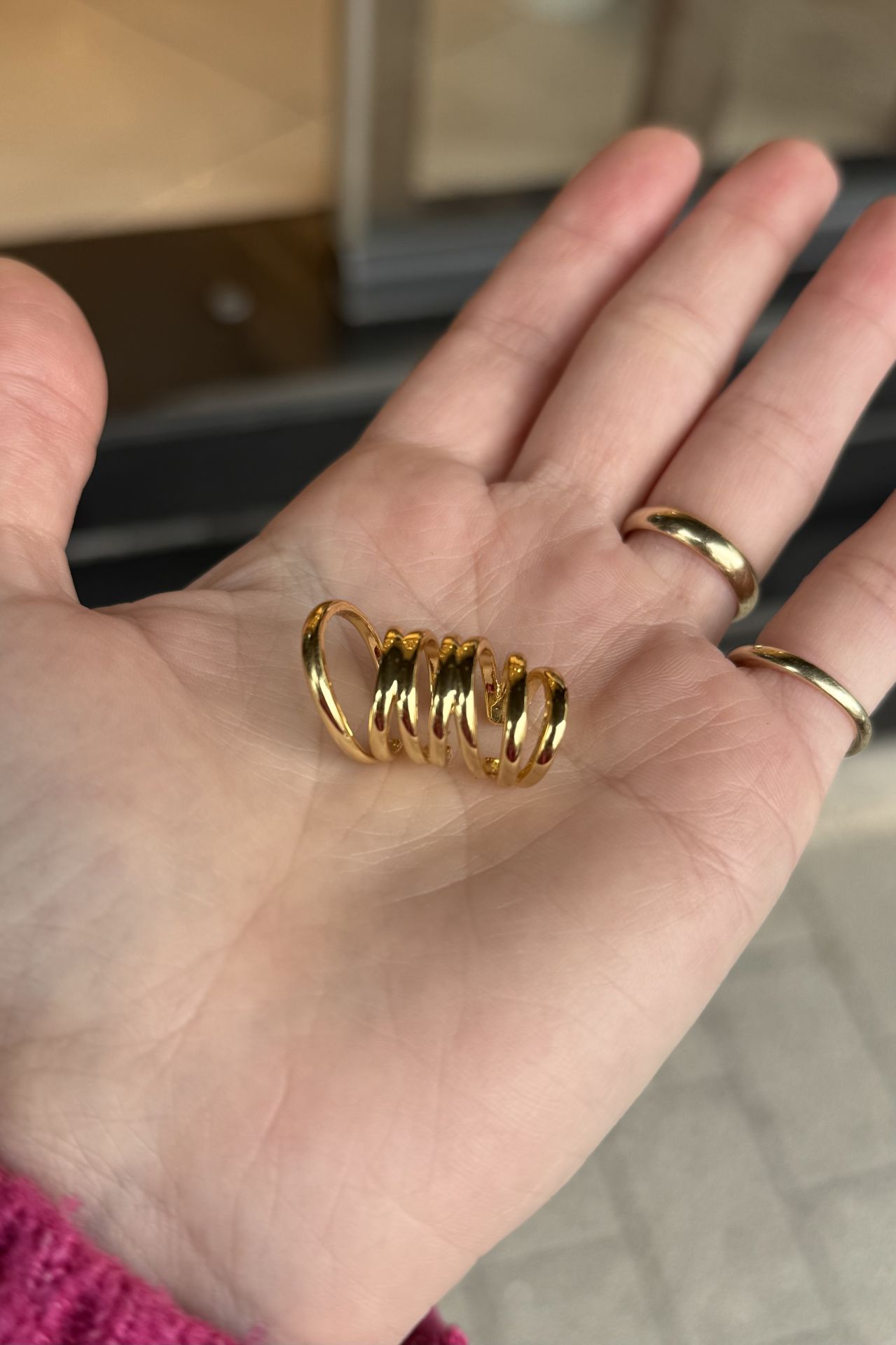 7 Sıralı Sıkıştırmalı Kıkırdak Küpe