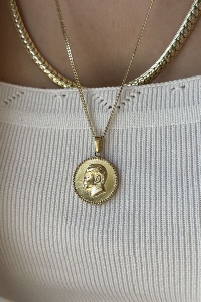 VIP Ata Kolye 60 cm 14K