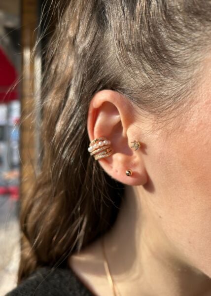 VIP Seri Top Küpe 3 mm