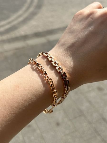 VIP Seri Elmas Kesim Detay Düğme Model Bileklik