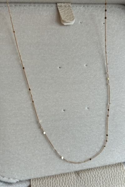 VIP Seri İnce Pullu Kolye 45 cm