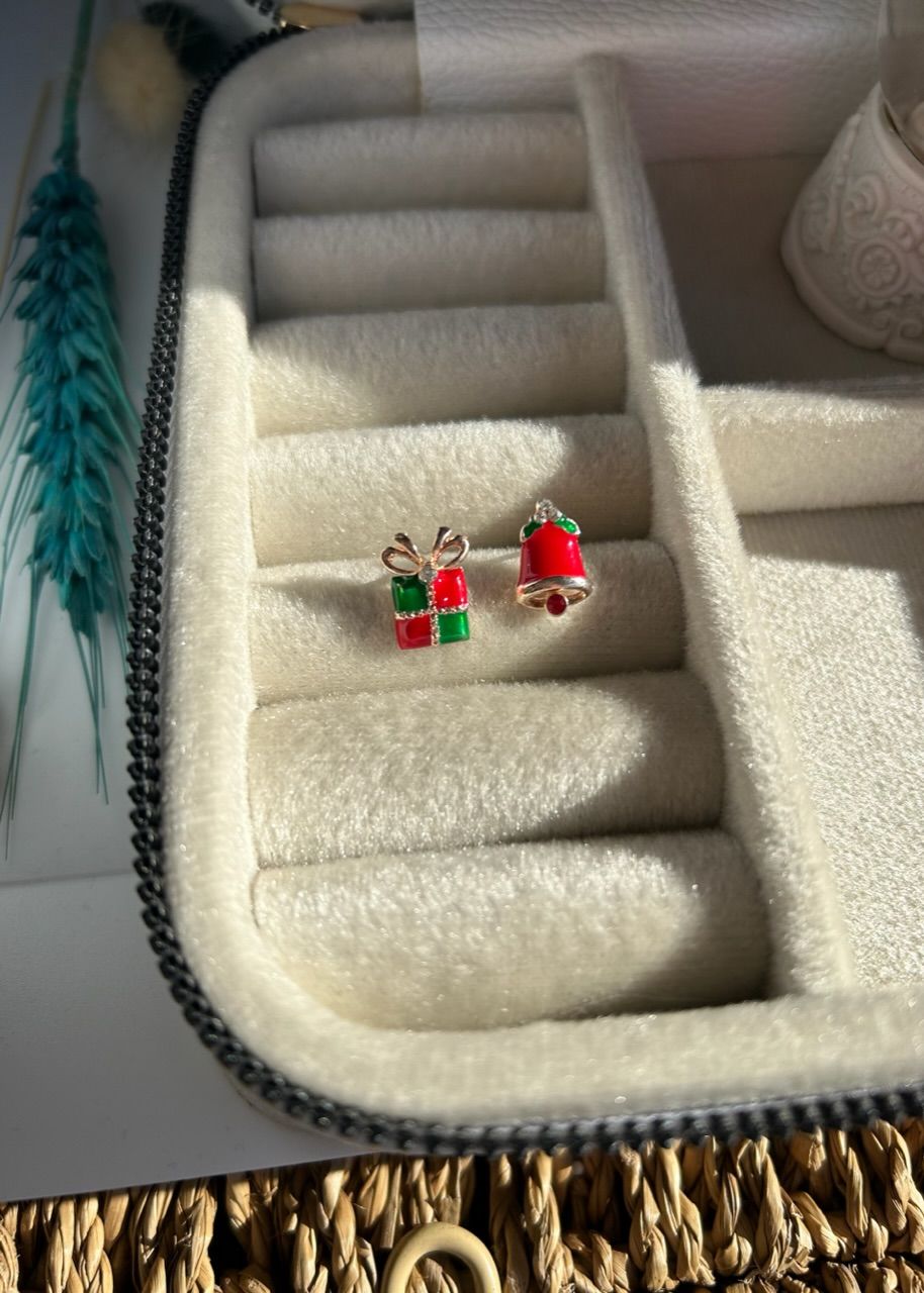 Hediye Paketi Yılbaşı Küpesi