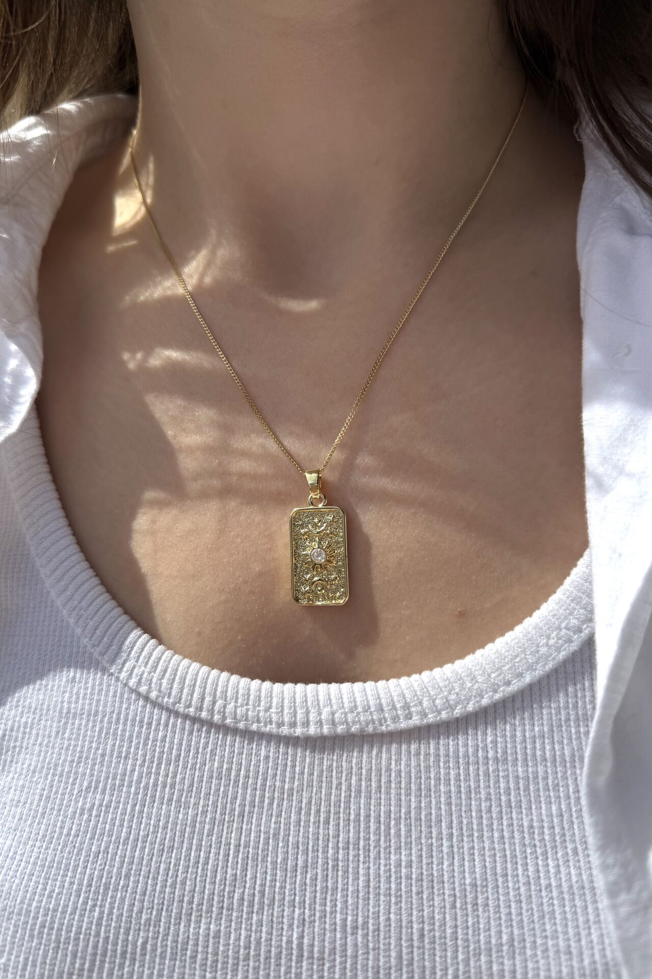 VIP Tarot Kolye 45 cm 14K