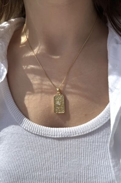 VIP Tarot Kolye 45 cm 14K