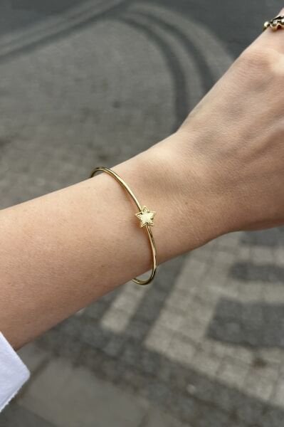 Yıldız Model Klipsli Kelepçe Bileklik