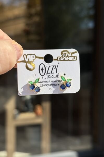 VIP Blueberry Küpe 14K