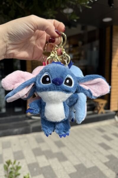 Peluş Stitch Çanta Charmı Anahtarlık