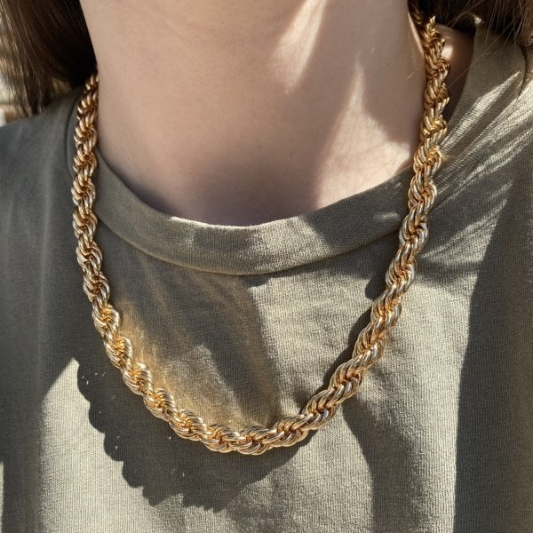 Kalın Burgu Kolye 45 cm