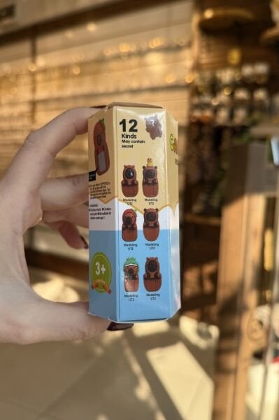 Kapibara Serisi Telefon Tablet Figürü Süpriz Kutu