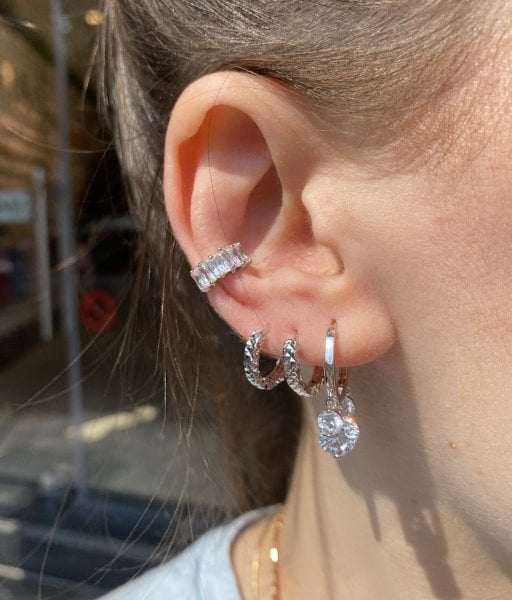 VIP Seri Shakira Küpe Gümüş