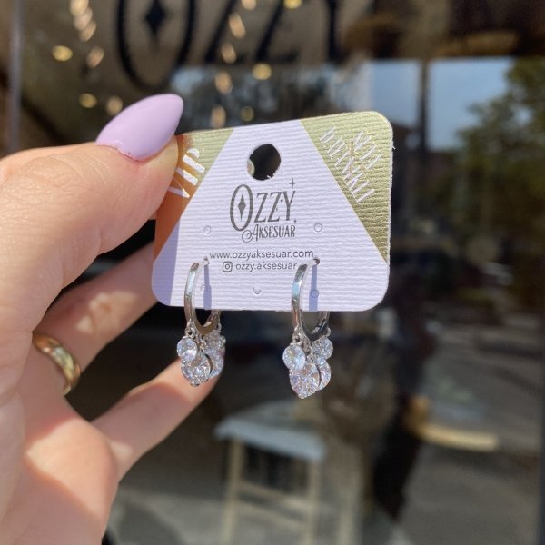 VIP Seri Shakira Küpe Gümüş