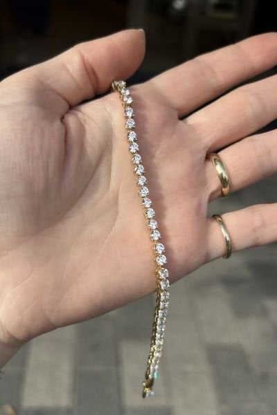 VIP 3 Tırnaklı Premium Su Yolu Bileklik 17 + 2 cm