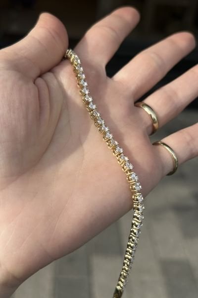 VIP 3 Tırnaklı Premium Su Yolu Bileklik 17 + 2 cm