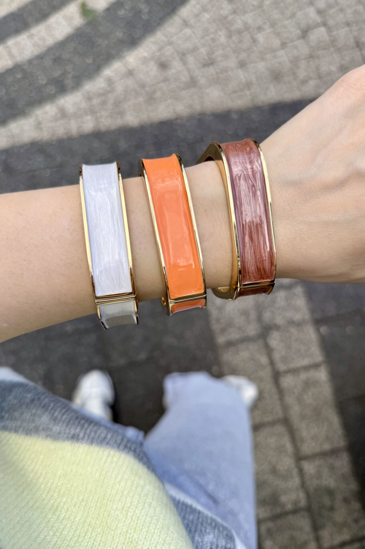 Marka Model Mineli Kelepçe Bileklik