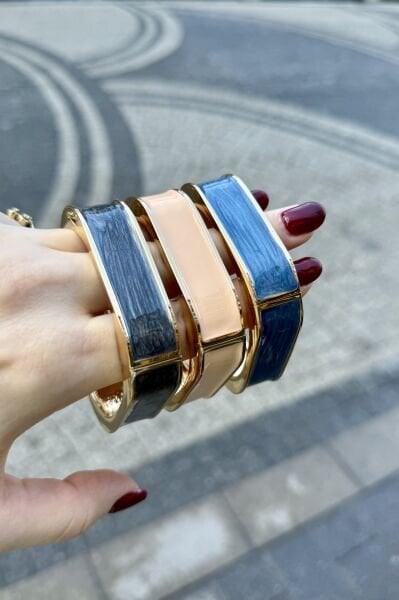 Marka Model Mineli Kelepçe Bileklik