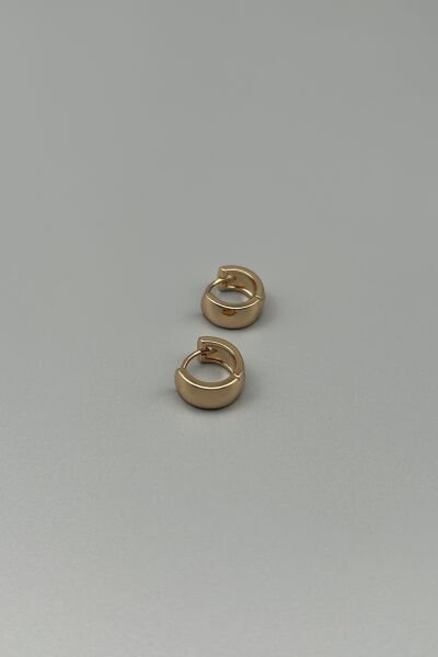 VIP Geniş Küçük Halka Küpe