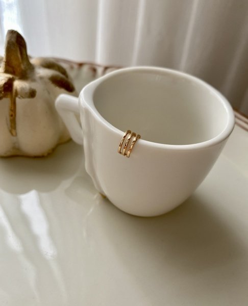 VIP Seri 3 Sıralı Minik Earcuff Kıkırdak Küpe