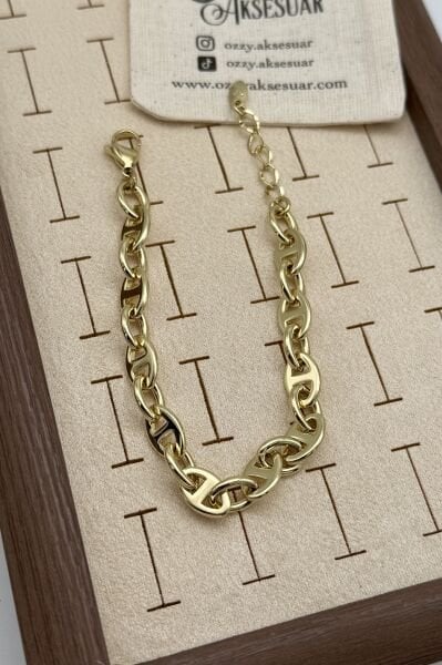 VIP Badem Model Zincir Bileklik 20 + 3 cm 14K