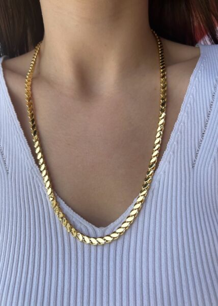 Çelik Uzun Arpa Zincir 60 + 5 cm