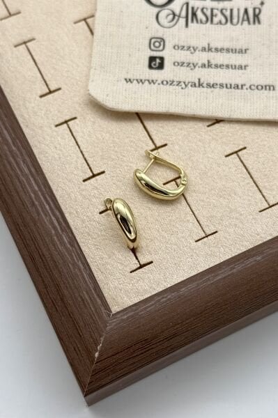 VIP Sade Damla Halka Küpe