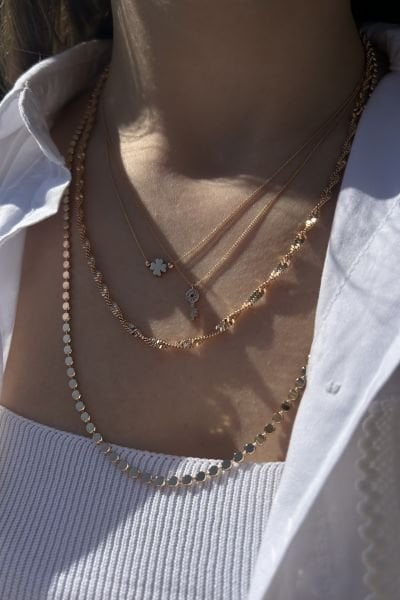 VIP Kalın Sarmal Model Zincir Kolye 50 cm 22K