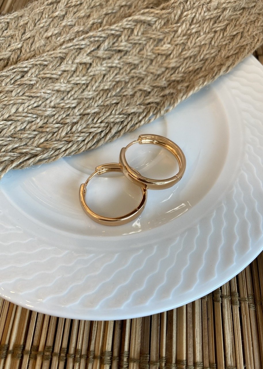 VIP Seri Büyük Halka Küpe 2,5 cm