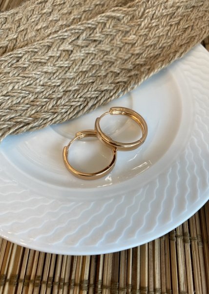 VIP Seri Büyük Halka Küpe 2,5 cm