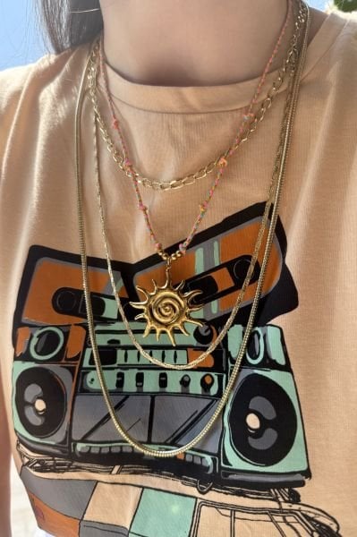 VIP Kalın Yılan Zincir Kolye 70 cm 14K