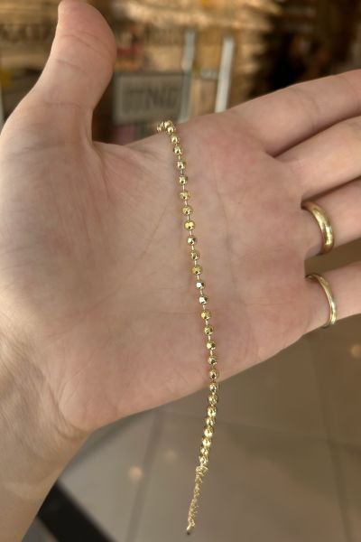 VIP Ezmeli Dorika Bileklik 17 + 3 cm 14K